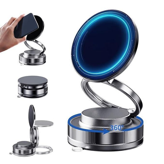 Vacuum absorption magnetic mobile Phone holder